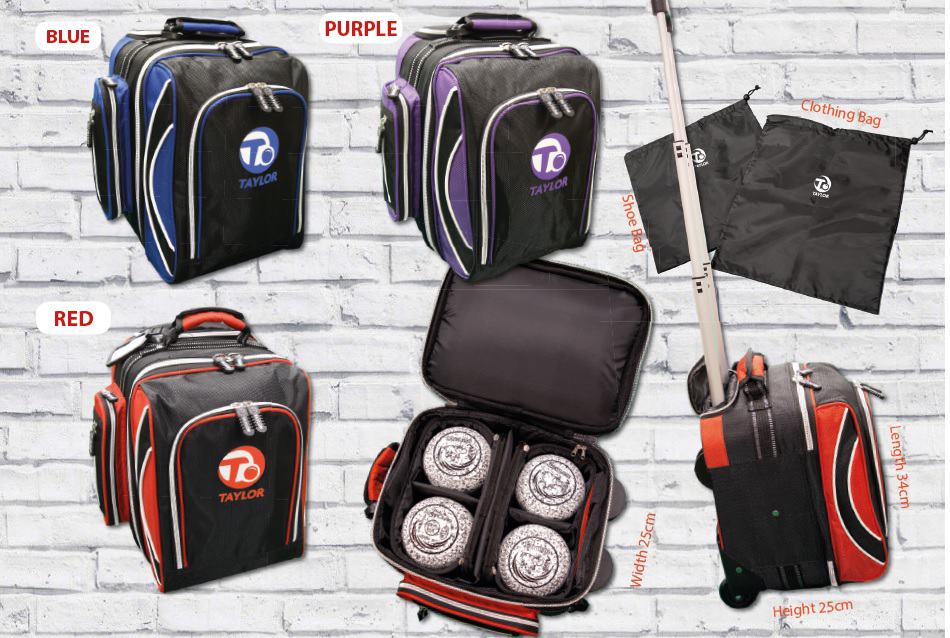 Compact Trolley Bag Purple