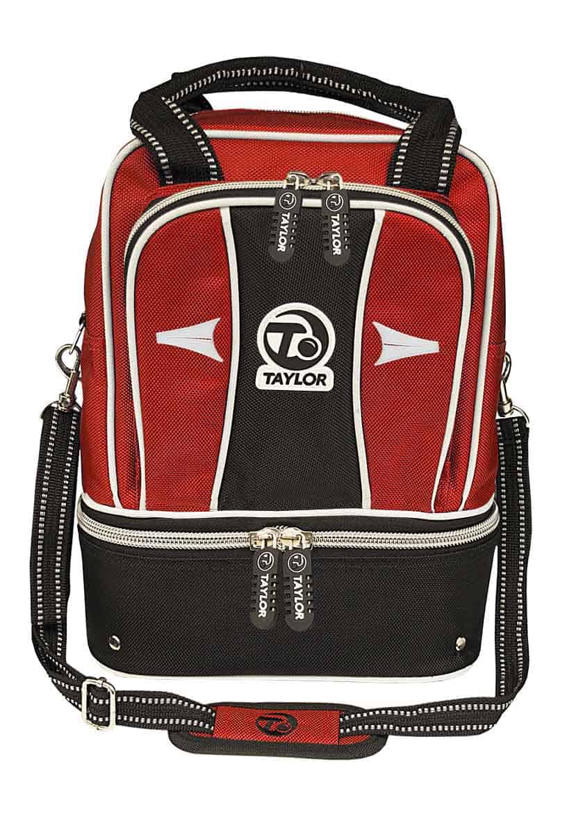 2 Bowl Double Decker Sports Bag Red