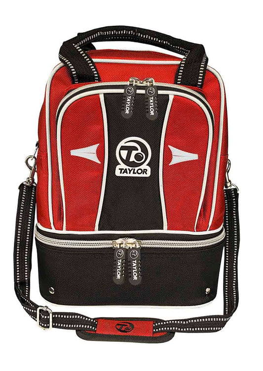 2 Bowl Double Decker Sports Bag Red