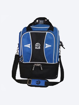 2 Bowl Double Decker Sports Bag Blue