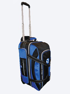 Ultimate Trolley Bag Black & Blue