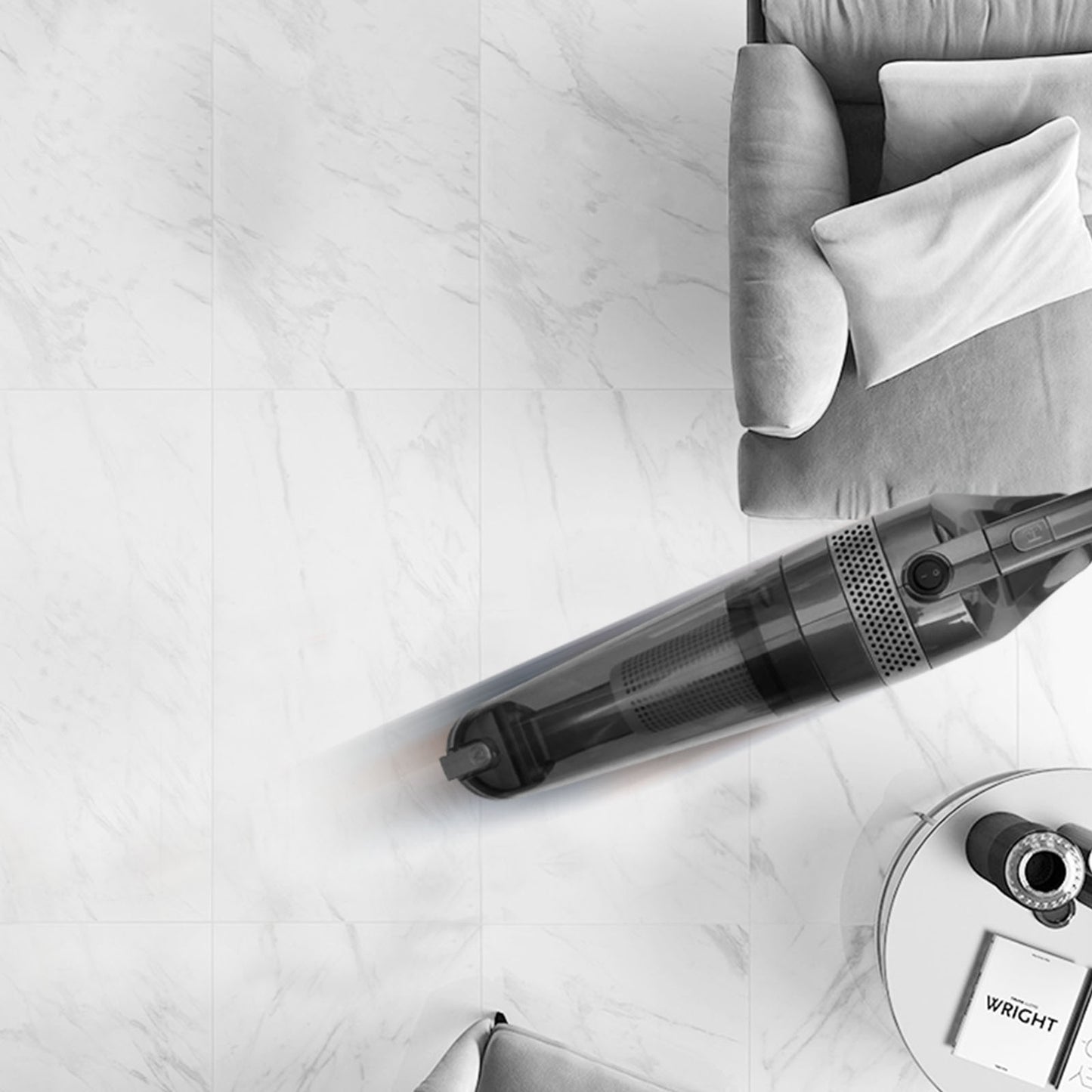 MyGenie CX500 Telescopic Stick Vacuum Ultralight Bagless Black Grey