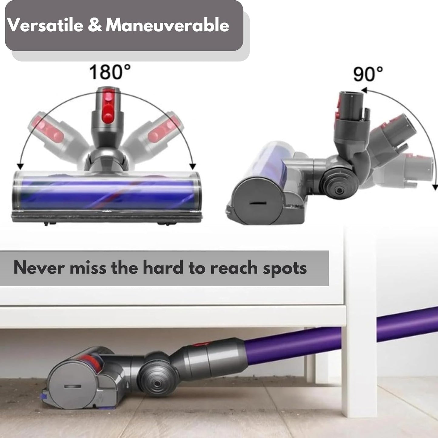 Hygieia Direct Drive Motorhead - For Dyson V7 V8 V10 V11 V15 & Outsize Models