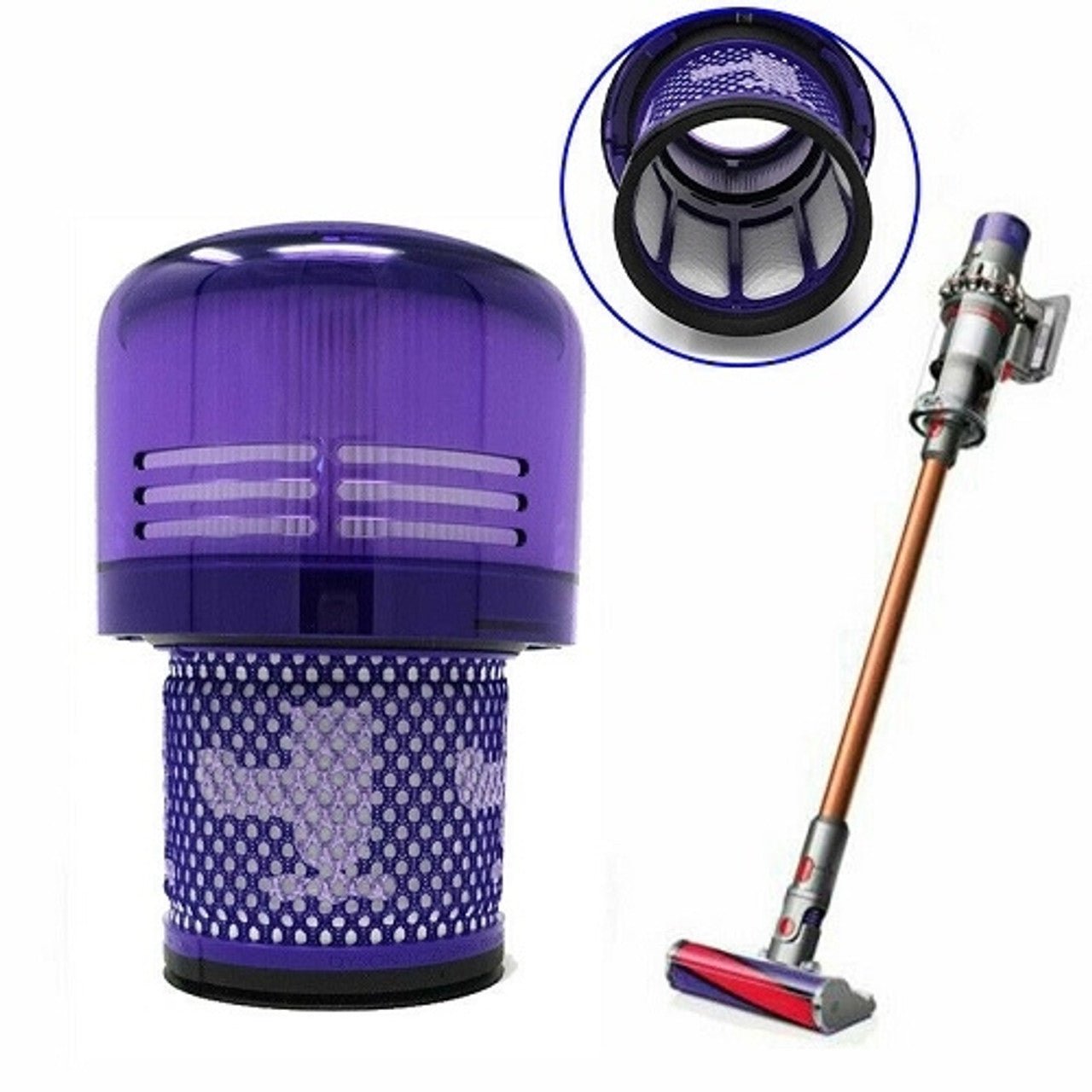 2 x HEPA Filters For DYSON V11 Stick Vacuum Cleaners