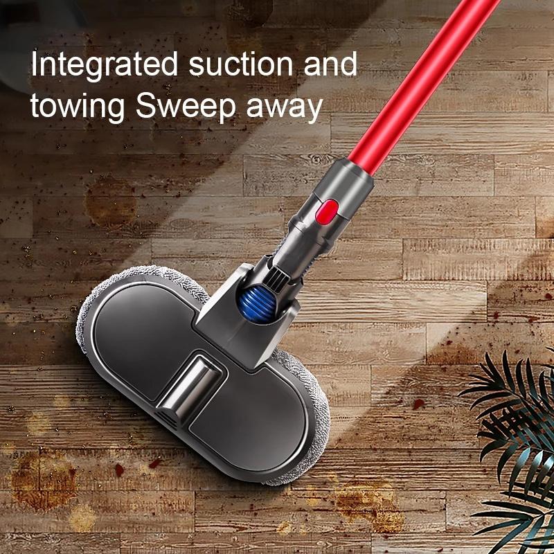 Electric Mop Cleaning Head with Water Tank for Dyson V6 Vacuum Cleaner