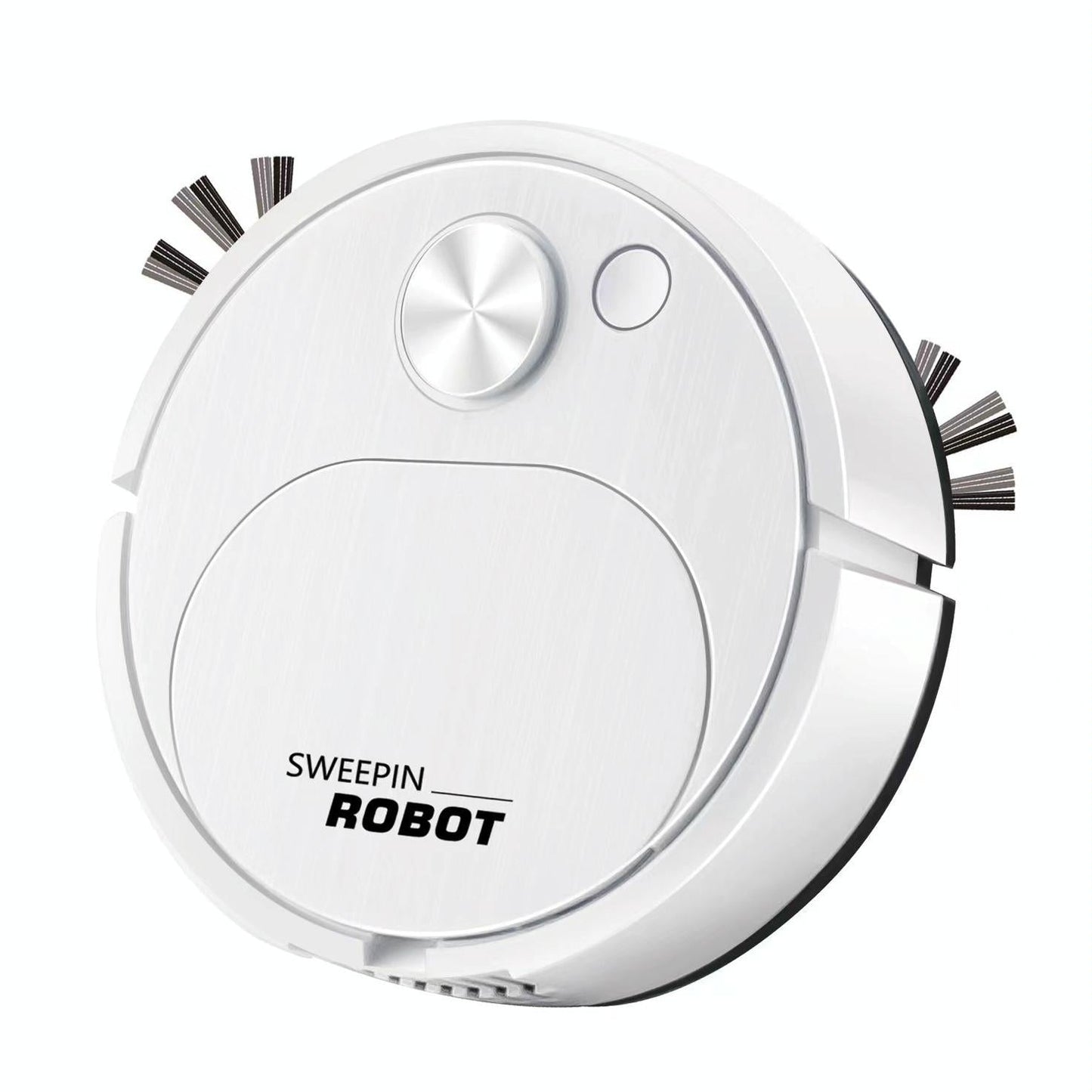 Smart Usb Charging Robot Vacuum for Family Cleaning - White