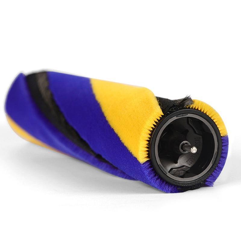 Soft Velvet Suction Head Brush for Dyson V12 V15 Slim Vacuum Cleaner - Yellow Blue