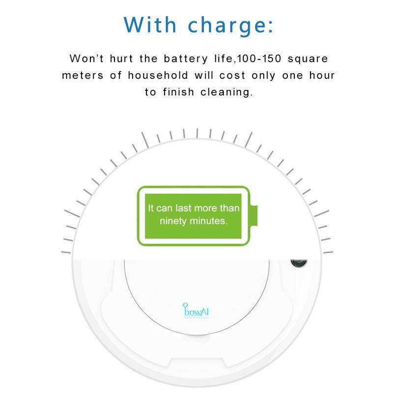 Smart Household Vacuum Cleaner - 1800pa Suction - Ca0380H