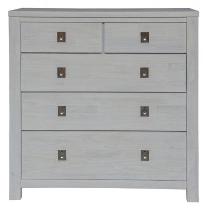 Myer 3pc Set 2 Bedside Tallboy Storage Cabinet Side End Table White Wash