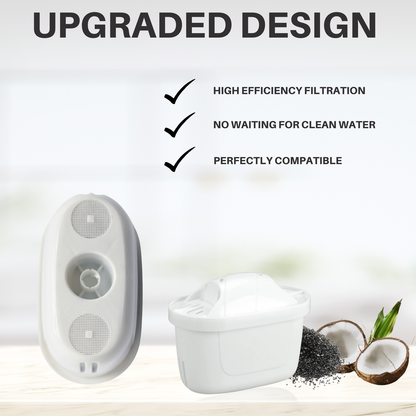 Hygieia 6 Pack - Water Jug Cartridge Filters - For Most Brita Water Jugs