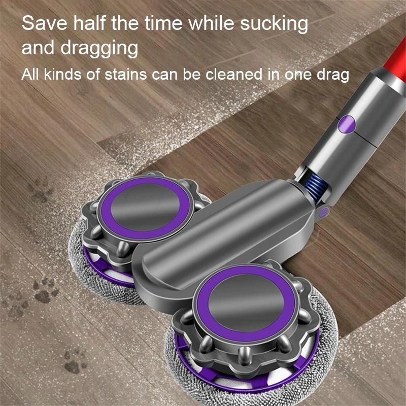 Electric Mop Cleaning Head with Water Tank for Dyson V6 Vacuum