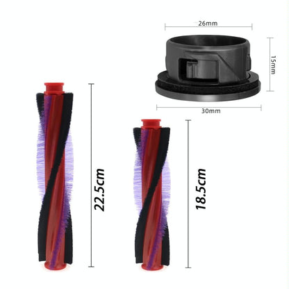 Roller Bar Brush Head for Dyson V6 Dc59 Dc62 Sv03 Vacuum Cleaner - End Cap