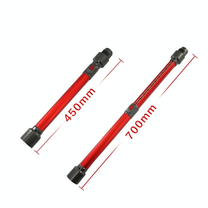 Metal Extension Tube for Dyson Vacuum Cleaners - Red