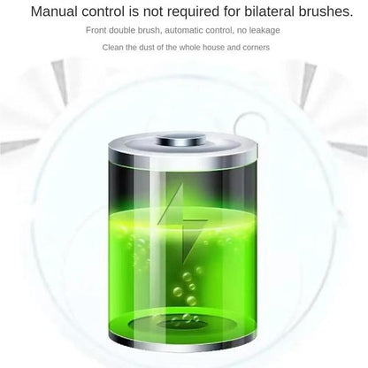 Smart Usb Charging Robot Vacuum Cleaner - Automatic Cleaning - White