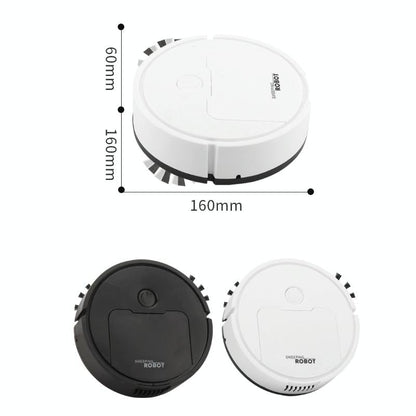 Intelligent 3-in-1 Mini Sweeping Robot Vacuum - Black