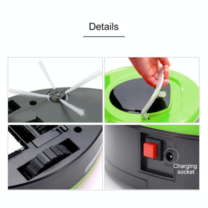 Smart Household Sweeping Robot - Fd-rsw c - Green