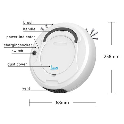 Smart Household Vacuum Cleaner - 1800pa Suction - Ca0380H