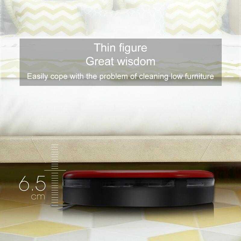 Smart Household Sweeping Robot - Fd-rsw c - Red