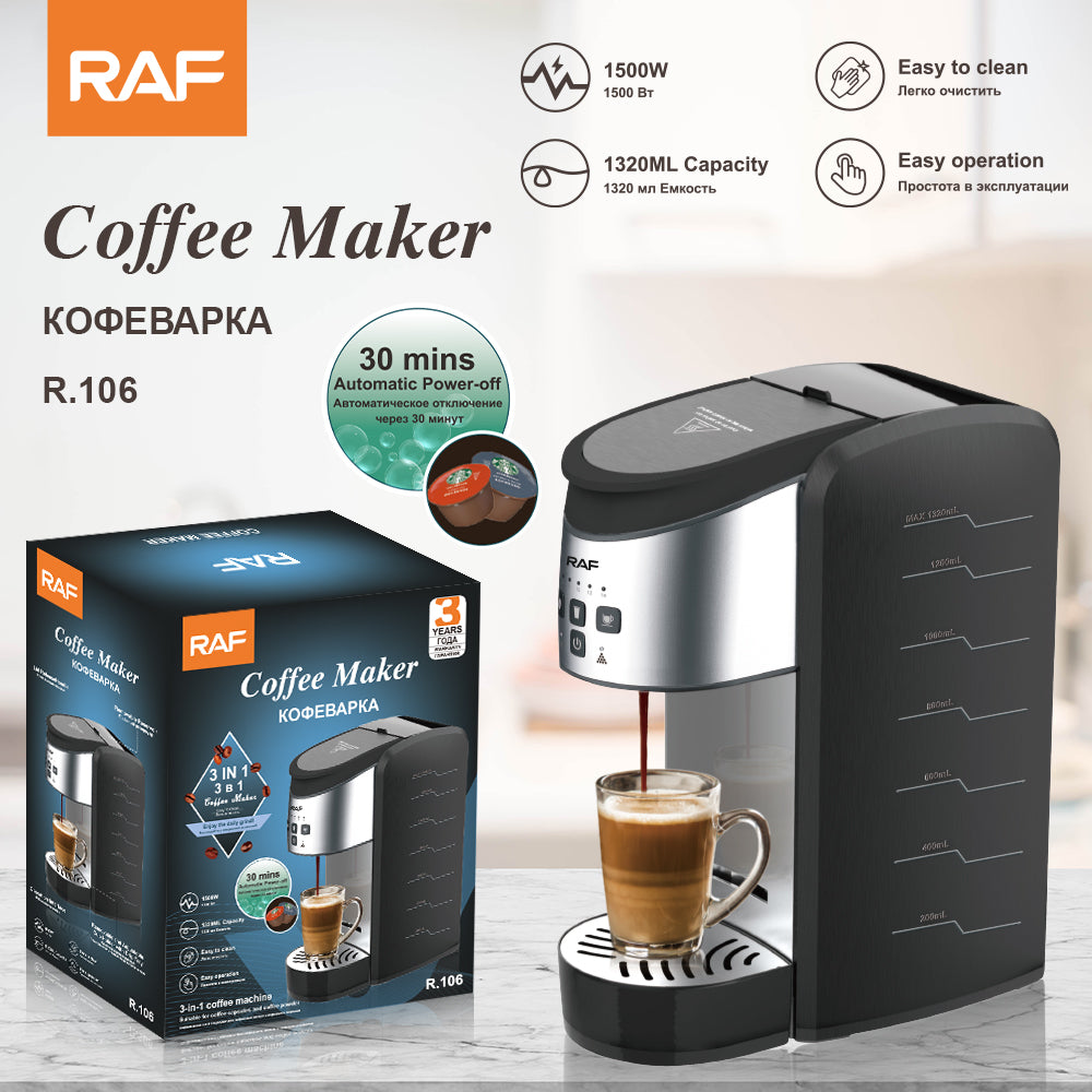 3-in-1 High-Performance Coffee Machine coffee maker