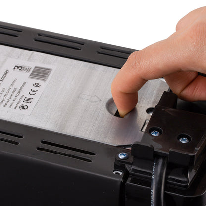 Electric Slice Toaster, toastie, sandwich maker Fast Efficient Toasting Breakfast